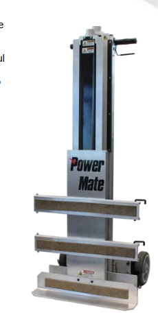 Silver PowerMate stair walker used by BTB